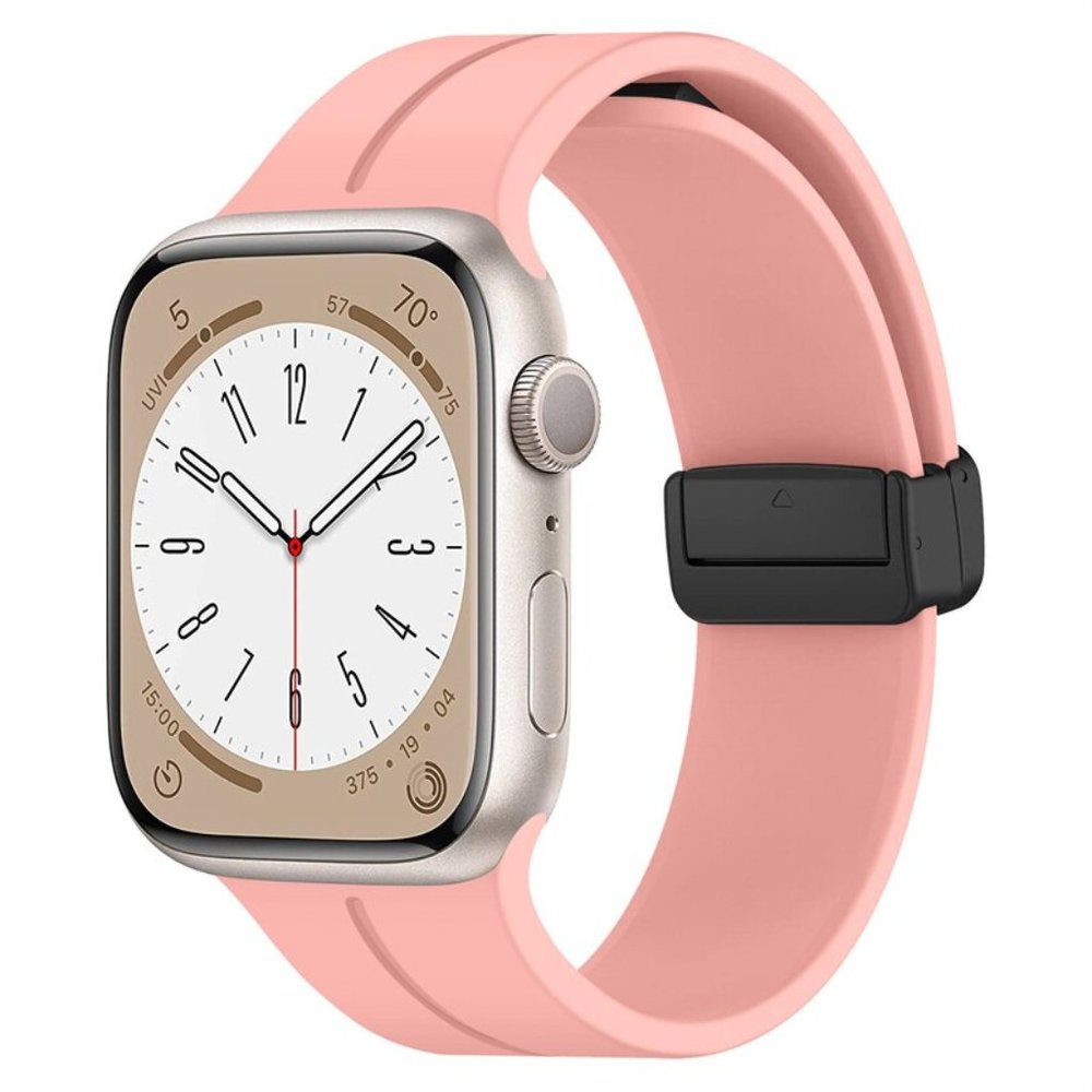 NEW Light Pink Magnetic Strap Adjustable For Apple watch band